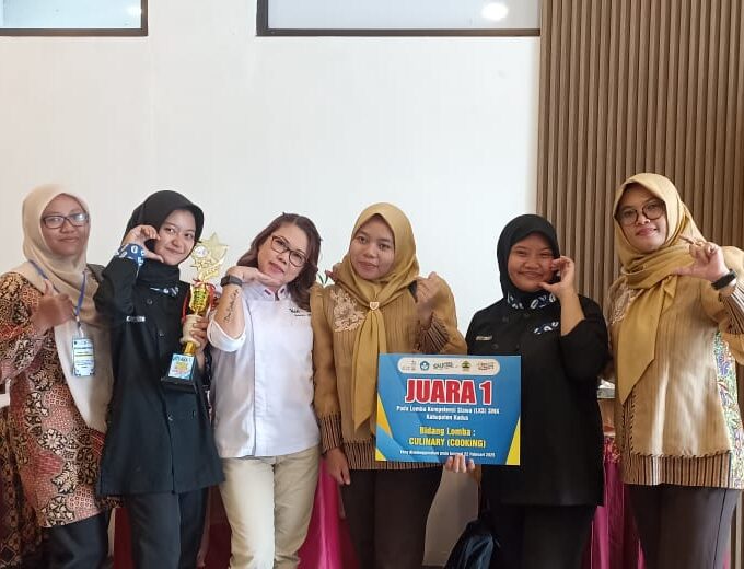 Juara 1 Lomba Cooking (LKS) SMK Se-Kabupaten Kudus