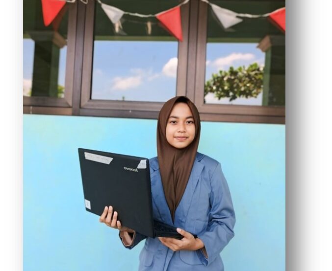 Sambutan Ketua OSIS SMK Assa'idiyah 2 Kudus